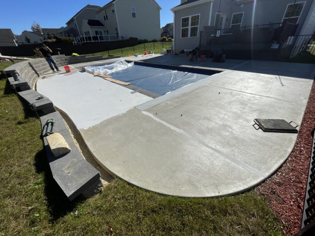 concrete work after 1